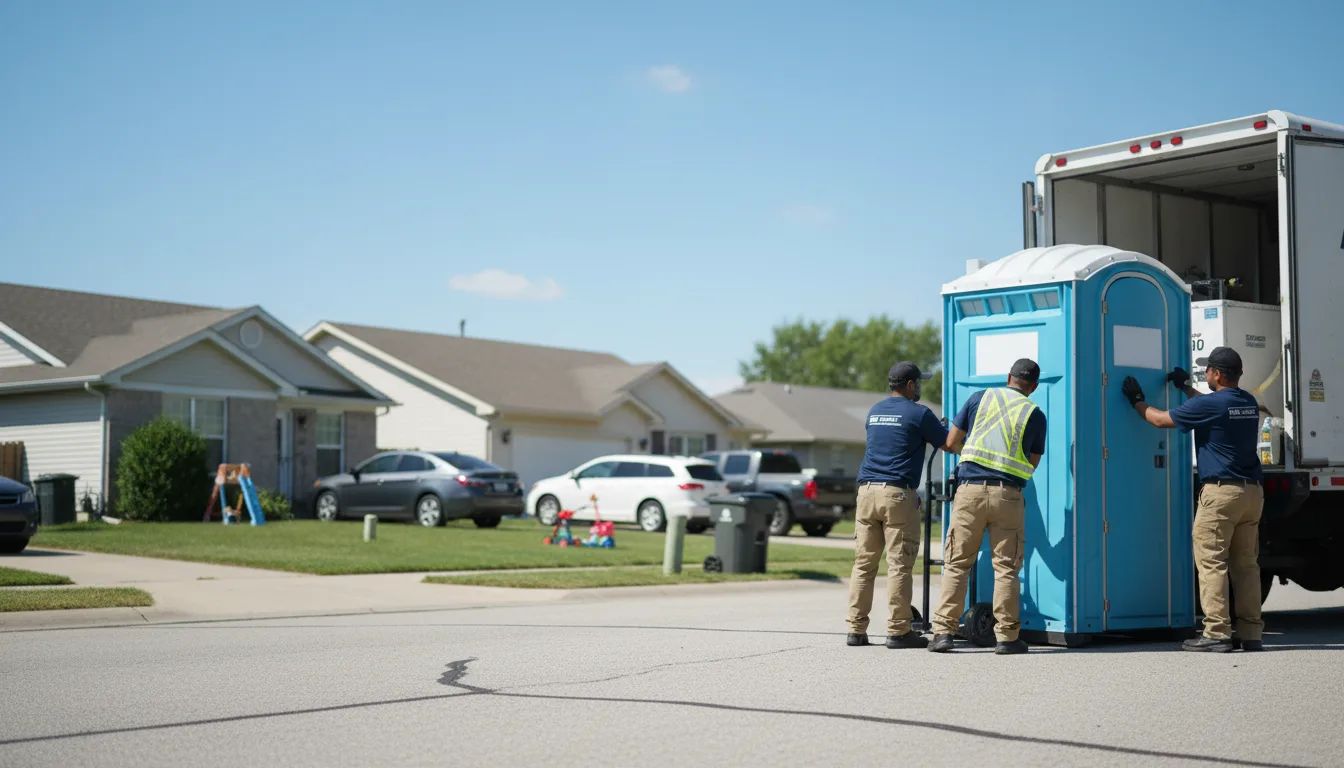 Standard Porta Potty Rentals in California, MO near me
